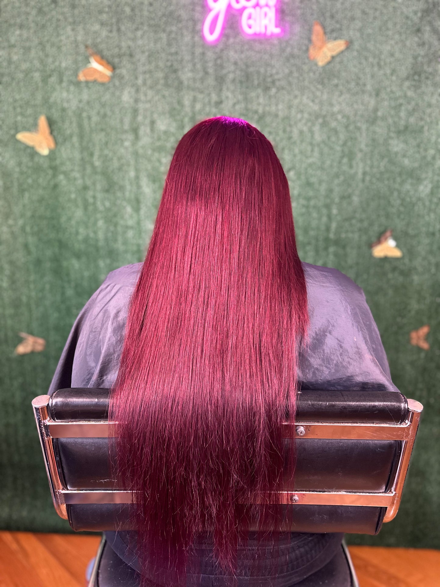 Virgin Hair Burgundy Bundles