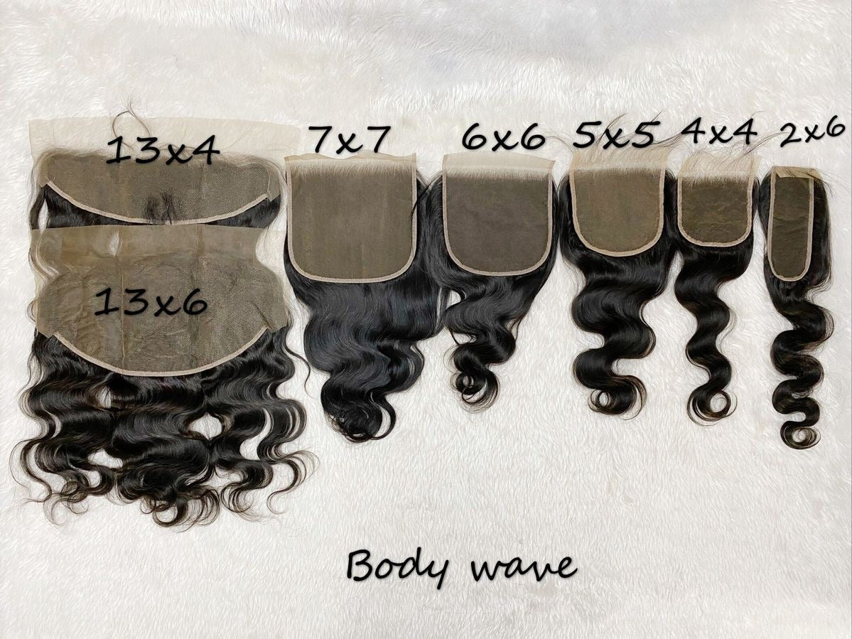 100% Raw Closure