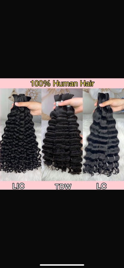 Boho Bulk Human Hair